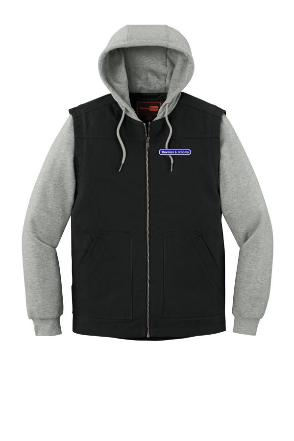 Duck Fleece Full-Zip Hooded Jacket CSJ42