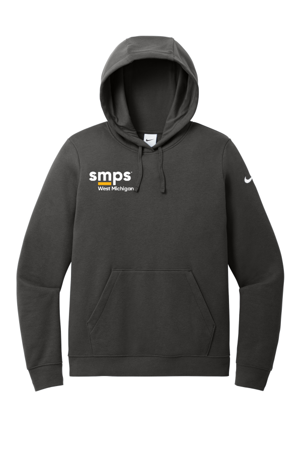 Nike Womens Club Fleece Sleeve Swoosh Hoodie