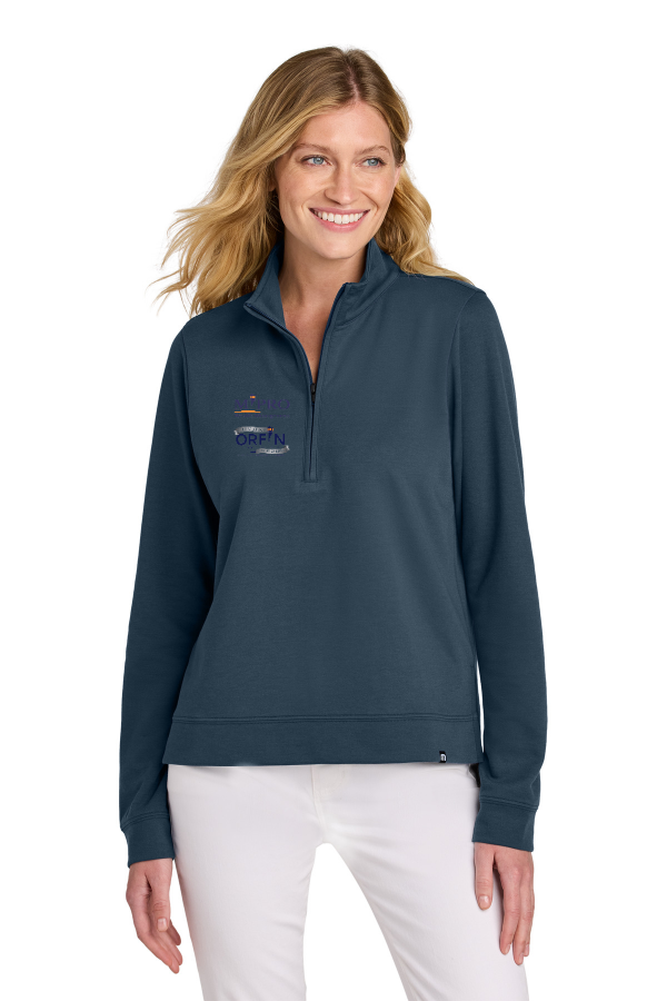 2 Logos, TravisMathew Coveside 1/2-Zip Women