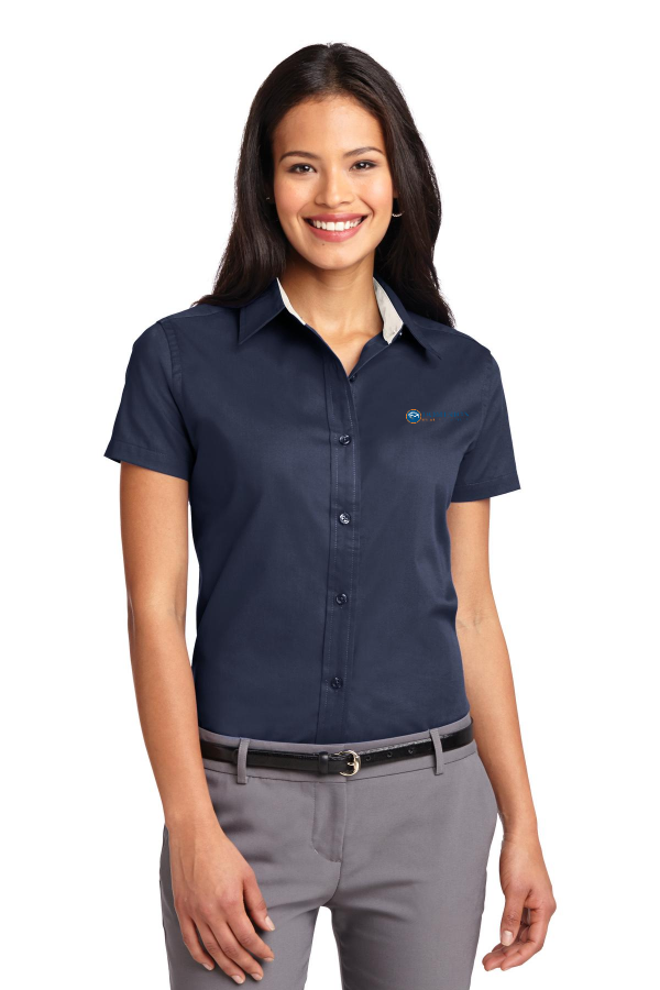 Women Short Sleeve Easy Care Shirt