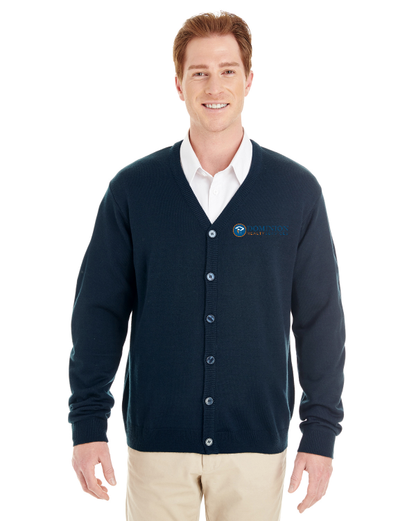 Men Pilbloc V-Neck Button Cardigan Sweater
